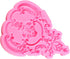 Baroque Silicone Molds Curlicues Scroll Lace Fondant Mold Scroll Relief Flower Candy Mold Filigree Mold 3D Sculpted For DIY Cake Decorating Cupcak...