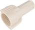Gardner Bender GIDDS-630020, Tan 10-1H1 Hex-Lok Twist Connectors, 22-8 AWG, Electrical Wire Nut, 100 pk, 100 Pack...
