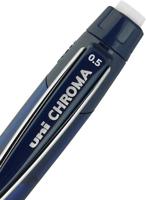 uni-ball CHROMA Mechanical Pencil, 0.7mm, HB #2, Cobalt Barrel, 12 Count...