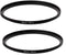 (2 Pcs) 82-86MM Step-Up Ring Adapter, 82mm to 86mm Step Up Filter Ring, 82 mm Male 86 mm Female Stepping Up Ring for DSLR Camera Lens and ND UV CP...