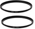 (2 Pcs) 82-86MM Step-Up Ring Adapter, 82mm to 86mm Step Up Filter Ring, 82 mm Male 86 mm Female Stepping Up Ring for DSLR Camera Lens and ND UV CP...