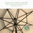 20’ Braided Nylon String, Replacement Umbrella Rope/Cord, Nylon String for Patio Umbrellas...