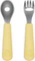 Lalo PAW Patrol Utensils - Toddler Fork and Spoon Set - Stainless Steel and Silicone Ergonomic Toddler Utensils - Children Safe Flatware Set - 2 P...
