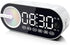 Digital Alarm Clock Bluetooth Speaker, Dual Alarm Clock for Bedroom Wireless Speaker BT 5.0 with Rechargeable 1200mAh Battery, Support FM, TF Card...