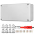 EYPINS Electrical Junction Box,8inch Electrical Enclosure Boxes,ABS Plastic Dustproof Waterproof IP65 Universal Electric Wires Box,Surface Mounted...