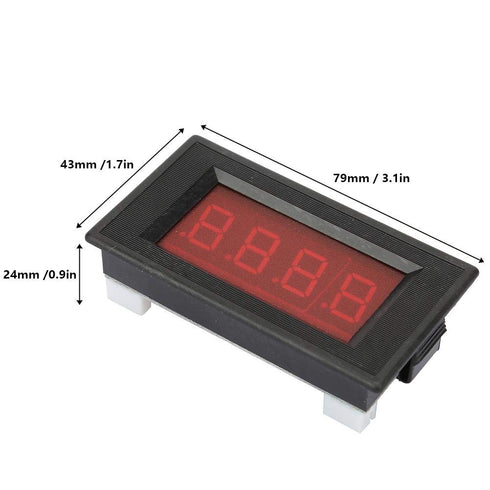 YWBL-WH 5135A DC5V DC Voltmeter Digital Panel Meter for DC300V/DC400V/DC500V, Voltmeter...