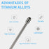 No Worn Out Titanium Alloy Replacement Maker Tips fits for Remarkable 2 Maker Stylus Pen, Ballpoint Smooth Note Taking Fine Backup Nibs,2 Pcs...