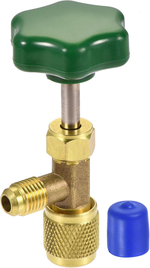 MECCANIXITY Self-sealing Can Tap Valve 1/4 SAE 7/16-28 Thread Bottle Opener for Refrigeration A/C Charging...