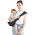 Portable Toddler Carrier, Adjustable Child Sling, Ergonomic One Shoulder Labor-Saving Polyester Half Wrapped Toddler Sling with Anti-Slip Particle...