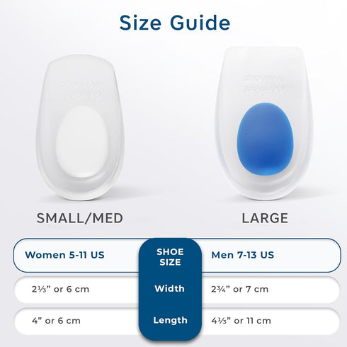 Heel Cushions for Heel Pain Relief (4 Pack) - Gel Heel Cushion Inserts, Gel Heel Cups Heel Pain Relief, Heel Pads Shoes, Heel Support Heel Inserts...