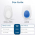 Heel Cushions for Heel Pain Relief (4 Pack) - Gel Heel Cushion Inserts, Gel Heel Cups Heel Pain Relief, Heel Pads Shoes, Heel Support Heel Inserts...