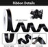 YAMA Black Double Face Satin Ribbon 5/8" 25 Yards Black Ribbon for Gift Package Wrapping,Floral Design,Hair Bow Clip Making,Crafting,Sewing,Weddin...