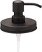 Jarmazing Products Wide Mouth Black Mason Jar Soap Dispenser Lids - One Pack - for All Wide Mouth Canning Jars...
