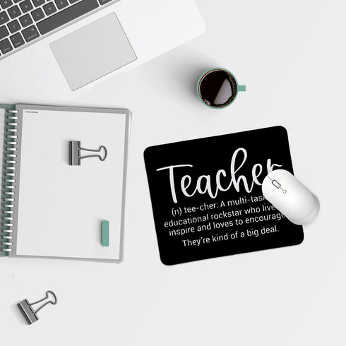 Teacher Appreciation Mouse Pad?Mouse Pads for Desk Accessories Office Gaming Working,Teacher Gifts for Women Men,Teacher Gifts from Student,9.5x7....