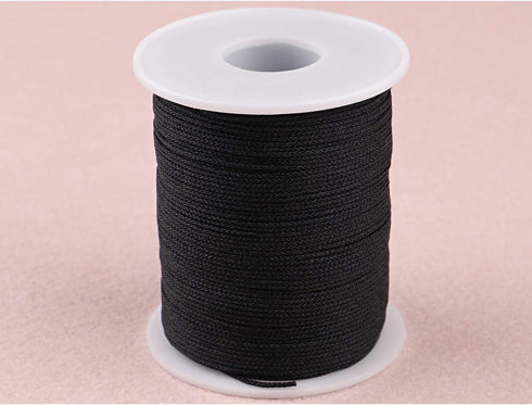 Nylon Thread Twine for Gardening Braided Bracelets DIY Crafts (1mm-394feet, Black)...