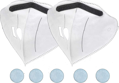 Original Rsenr R11 Electric Wearable Air Purifier Fan Filter*5, Inner White Filter*1...