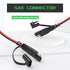 SAE to SAE Cable 10FT 16AWG, Bateria Power SAE Extension Cable Battery Charger Extension Cord, Quick Disconnect Connector Solar Panel Extension Wi...