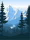 FILASLFT Diamond Painting Kits for Adults,Mountain Diamond Art Kits,Paint with Diamonds Round for Gift,Abstract Landscape Painting Wall Decor(Fore...