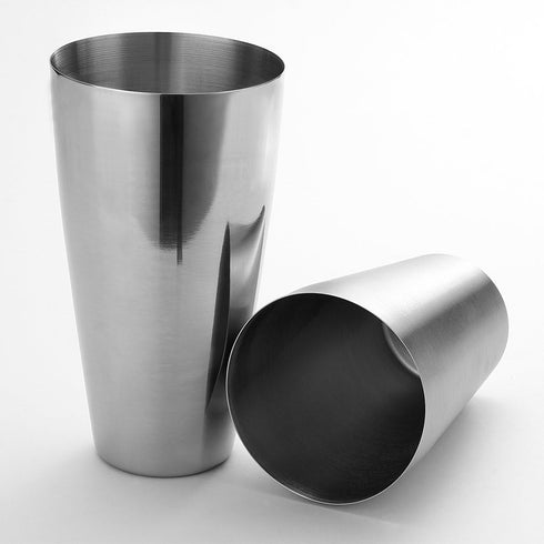 Boston Shaker by QLL, Professional Stainless Steel Cocktail Shaker Set, including 20oz Unweighted & 28oz Weighted Shaker Tins...