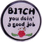 GuDeKe B*tch You Doin'a Good Job Enamel Pins for Backpacks Cute Lapel Funny Brooch Gift...