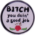 GuDeKe B*tch You Doin'a Good Job Enamel Pins for Backpacks Cute Lapel Funny Brooch Gift...