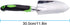 Garden Trowel - Stainless Steel - Ergonomic Grip Hand Tools Set with Soft Rubberized Non-Slip Handle for Transplanting, Weeding, Moving and Smooth...