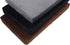 Augld 2 Pack Rectangle Vanity Stool Cushion Washable Non-Slip Makeup Stool with Ties 11.8"x15.7" Grey...