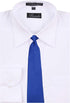 BUYYOURTIES Mens Solid Color Clip On Easy to Remove Clip Necktie Ties...