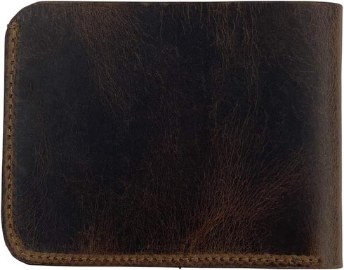 Hide & Drink, Leather Bifold Wallet, Holds Up to 4 Cards Plus Flat Bills/Pouch/Case/Minimalist/Vintage/Stylish, Handmade Includes 101 Year Warrant...