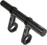 Bike Handlebar Extender Double Handlebar Extension Carbon Fiber Mount Holder with Aluminum Alloy Braket Space Saver (DBlack)...