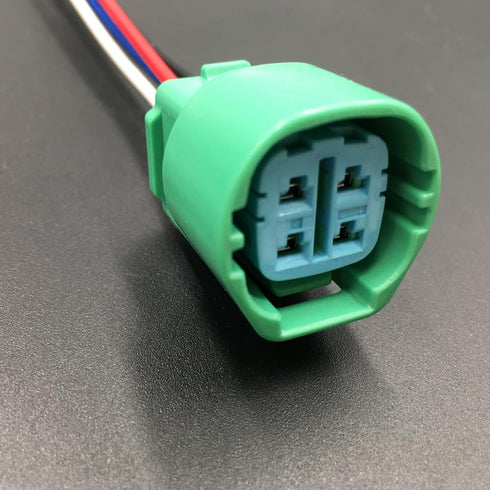 4 Pin Alternator Regulator Repair Harness Connector Wiring Pigtail Compatible with Honda Acura Toyota Camry 2.4L D4D Engines 90980-11964 (Green)...