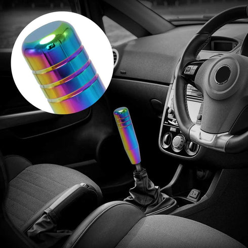 (Multicolor) 5.1" Racing Style Manual Universal Gear Shift Knobs Shifting Lever Fit Compatible with Tacoma STi Nismo 2004 Honda Accord Subaru Hond...