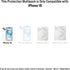 Scooch (5-in-1 iPhone 15 Screen Protector (3-Pack) with Camera Lens Protector (2-Pack) Premium 9H Tempered Glass, Anti-Scratch, Anti-Fingerprint, ...