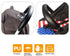 CHILDHOOD Baby Stroller Armrest Handle Sleeve Cover Universal Handle Cover Artificial Leather Black...