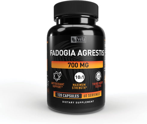 Fadogia Agrestis 700mg - 120 Count | Non-GMO & 3rd Party Tested Powerful Antioxidant Support Supplement...