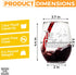 The Godfather Etched Stemless Wine Glass - Officially Licensed, Premium Quality, Handcrafted Glassware, 15oz. - Perfect Collectible Gift for Movie...