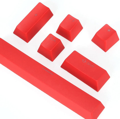 PBT Keycaps, 108 Keys P9 Mechanical Keyboard Key Backlit Key Character Translucent Key DIY Keycaps,for 61/64/87/104/108 Key Mechanical Keyboards(r...