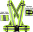 High Visibility Reflective Safety Vest | Lightweight, Adjustable & Elastic | Hi Vis Running Gear for Jogging, Walking, Cycling, Construction Worke...