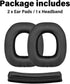 A50 Ear Pads Headband Compatible with Astro A50 a50 Gen 3 Gen 4 Gaming Headset I Replacement Ear Cushions (Not Suitable for Astro A50 Gen 1 Gen 2)...