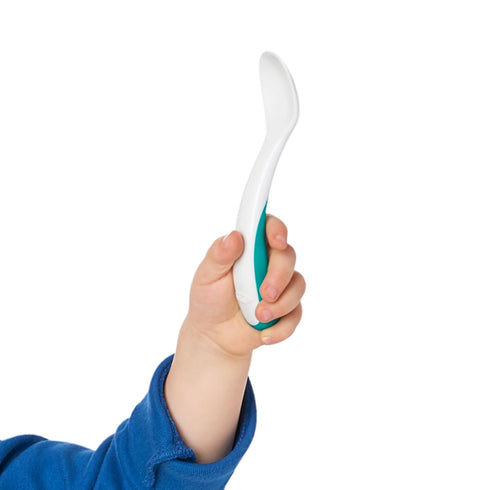 OXO Tot Fork and Spoon Training Set, Teal...