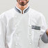 Chef Suit Buttons 100 Pcs Ball Plastic Buttons Chef Coat Stud Button Round Movable Jacket Chef Button for Chef Coat Uniform Jackets White Plastic ...