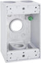 Sigma Electric, White Sigma Engineered Solutions, 14251WH 1/2-Inch 4 Hole 1-Gang Box, No Size...