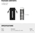 NEEWER 10 in 1 Folding Screwdrivers Tool Set: 4 Screwdrivers, 6 Hex Keys, Pocket Tool Compatible with SmallRig Camera Cage Rig Top Handle Tripod Q...