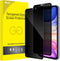 JETech Privacy Full Coverage Screen Protector for iPhone 11/XR 6.1-Inch, Anti-Spy Tempered Glass Film, Edge to Edge Protection Case-Friendly, 2-Pa...