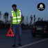 Vest Reflective ANSI Class 2, High Visibility Vest with Pockets and Zipper, Construction Work Vest Hi Vis Yellow XL...