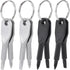 8Pcs Mini Keychain Screwdriver,Outdoor Portable EDC Multifunction Screwdriver Set Flat Head & Phillips Screwdriver Wrench Tool with Key Ring...