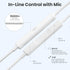 Wired Earbuds Pack of 4, in-Ear Wired Earphones with Microphone Volume Control, Powerful Heavy Bass, High Definition, Headphones Compatible with A...