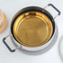 Buyer Star Stainless Steel Steaming Tray Cold Noodle Plate 9 Inch Everyday Pan Stainless Steel Big Green Egg Drip Pan Pizza Cake Baking Tray Liang...