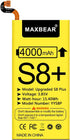 MAXBEAR Galaxy S8 Plus Battery, (Upgraded) 4000mAh 3.85V Li-Polymer Replacement Battery EB-BG955ABE for Samsung Galaxy S8 Plus SM-G955 G955V G955A...