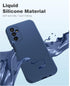 FNTCASE for Samsung Galaxy A14-5G Case: Shockproof Silicone Protective Phone Case with Built-in Screen Protector - Slim Dual Layer Rugged Durable ...